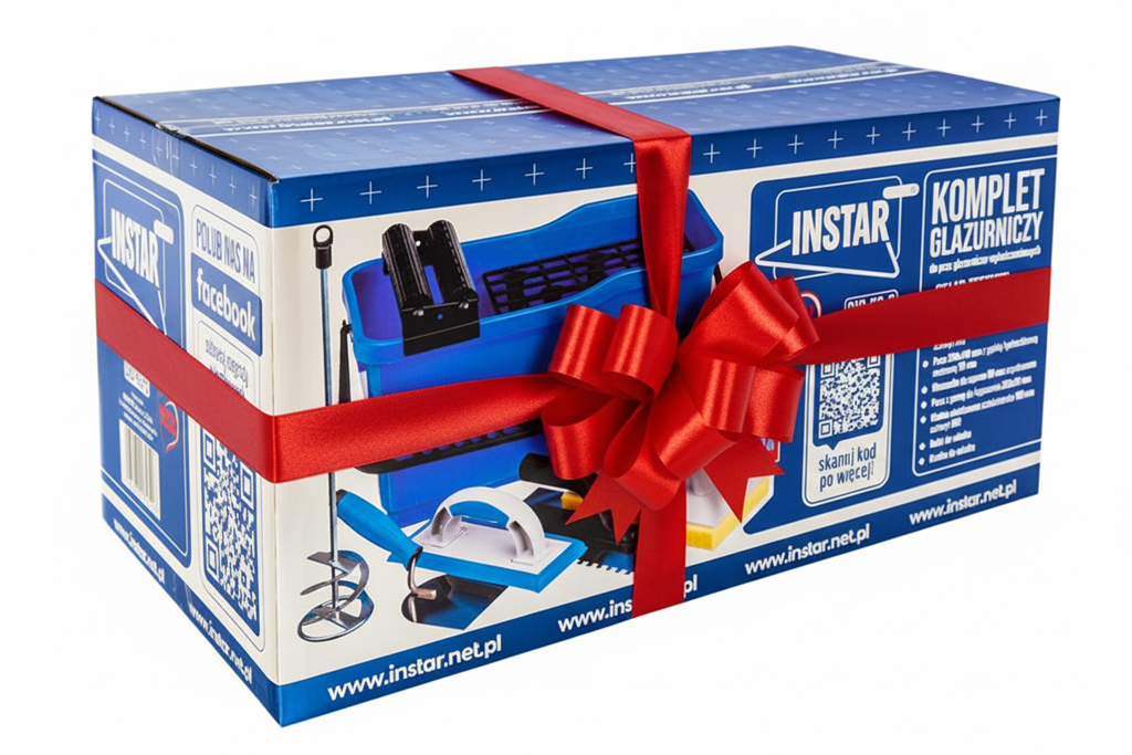 komplet glazurniczy w prezencie