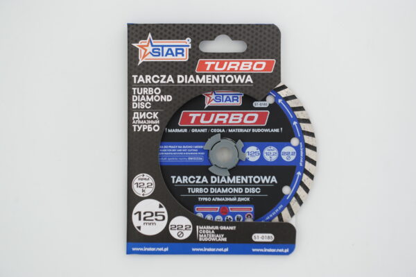 51-0185 w opak TARCZA DIAMENTOWA TURBO STAR