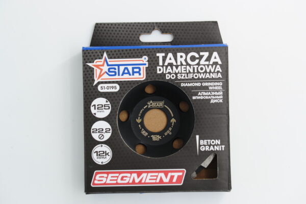 TARCZA DIAMENTOWA DO SZLIFOWANIA SEGMENTOWA STAR